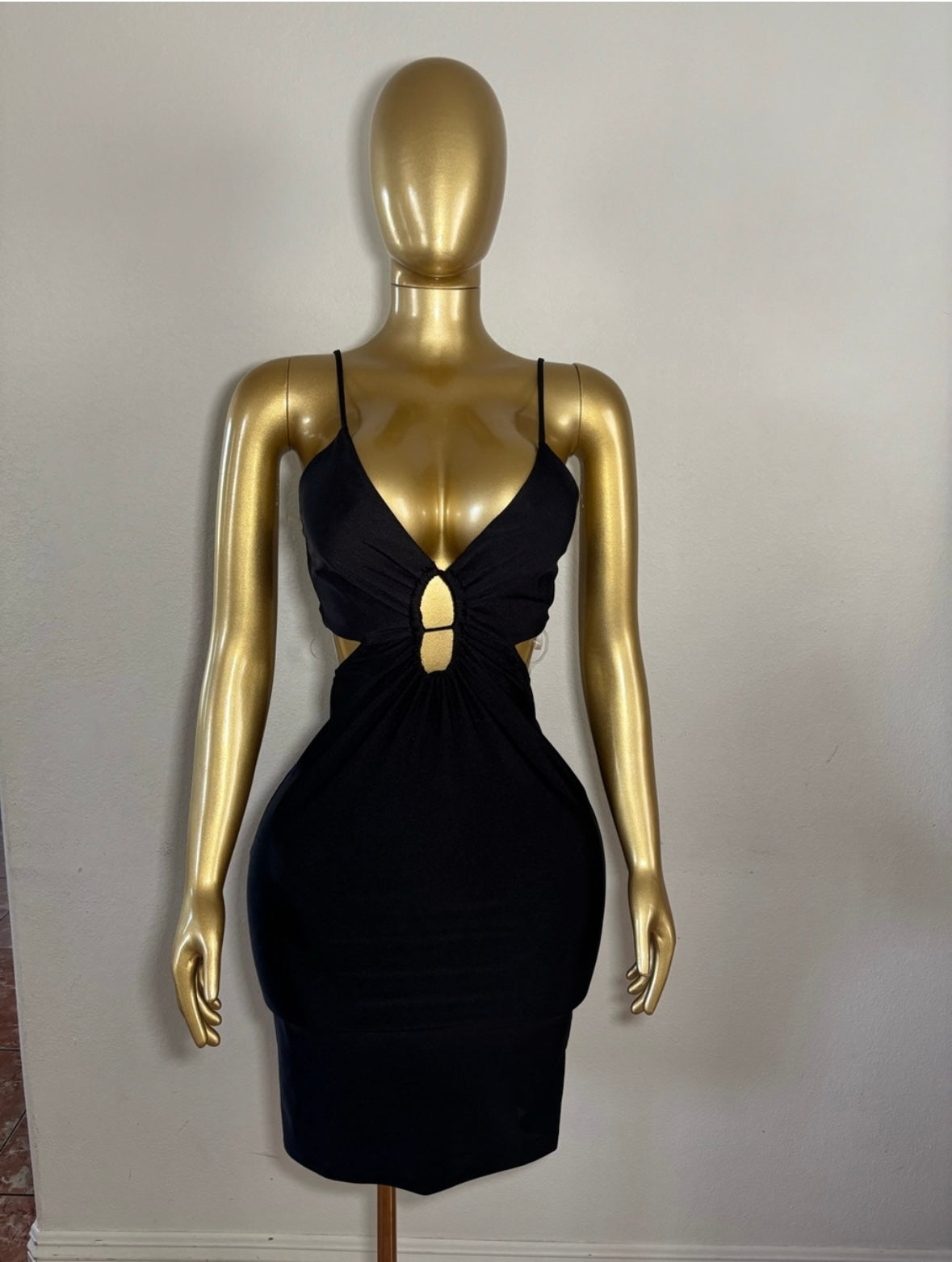 Cutout bodycon dress