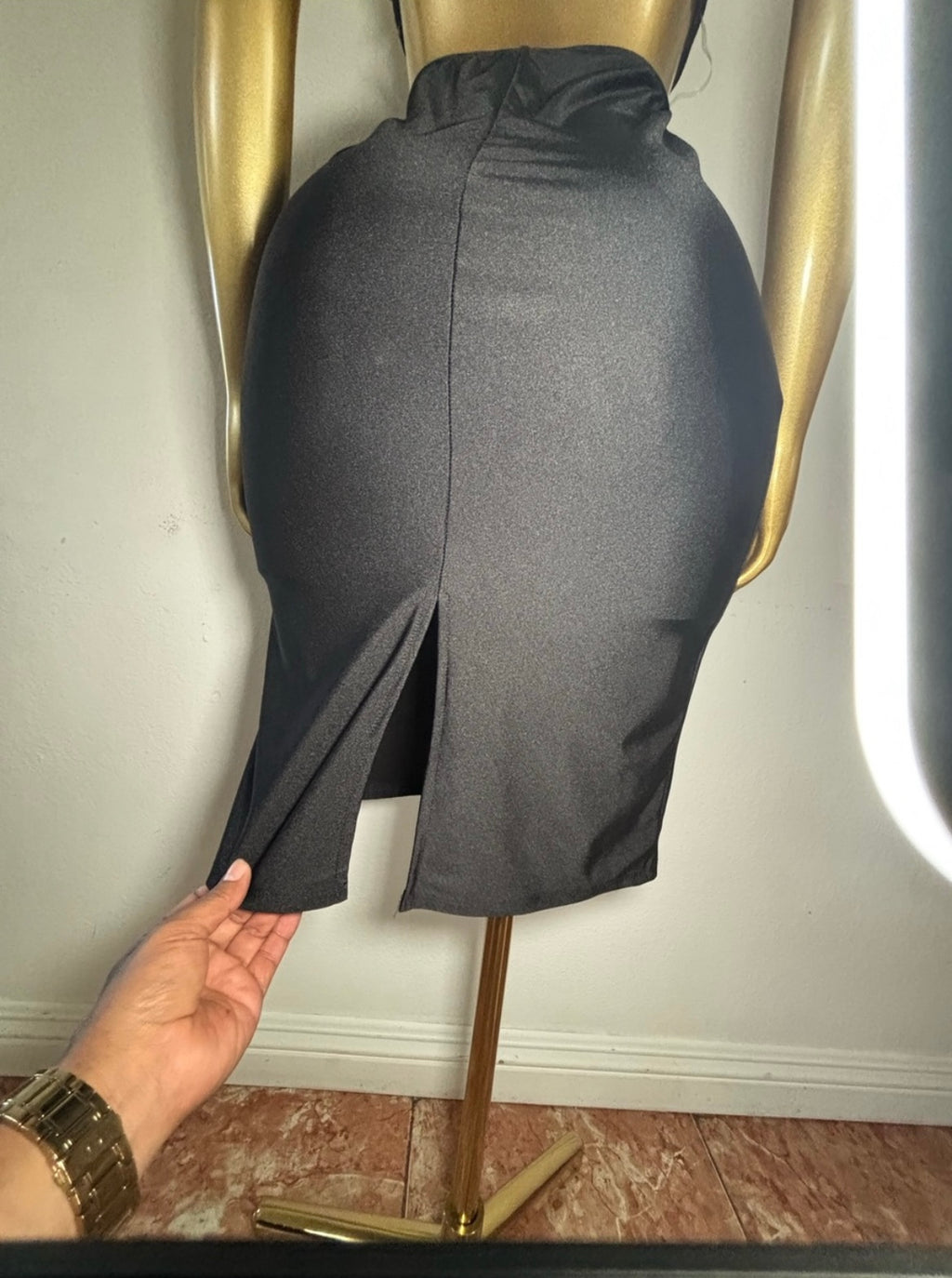 Cutout bodycon dress